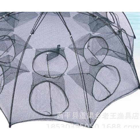 ✪ JALA JARING BUBU IKAN PAYUNG PERANGKAP 8 16 LUBANG ✱