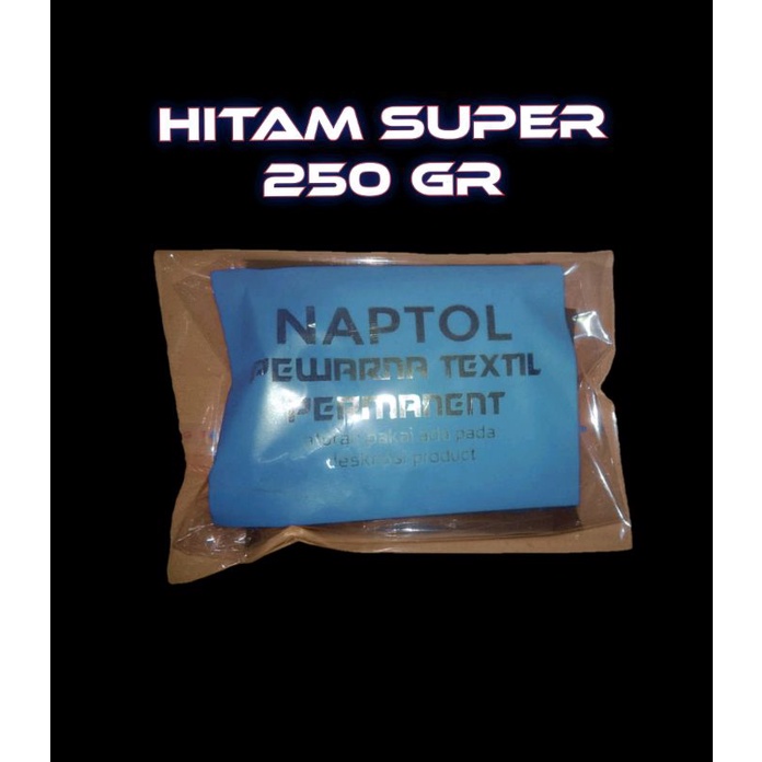 

GROSIR NAPTOL PAKAIAN HITAM 250GR