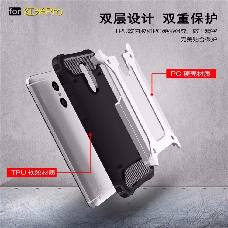 Back Case Spigen Tough Armor Xiaomi Redmi Pro 5.5 Dual Camera Casing