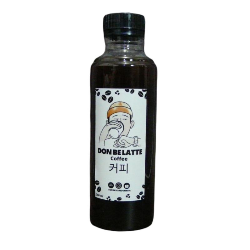 DONBELATTE Korean Coffee - Kopi Botolan 250ml - Kopi Korea