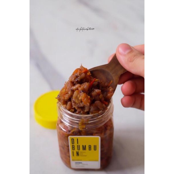 

Terbaruϟ [GROSIR] sambal baby cumi original pedas normal