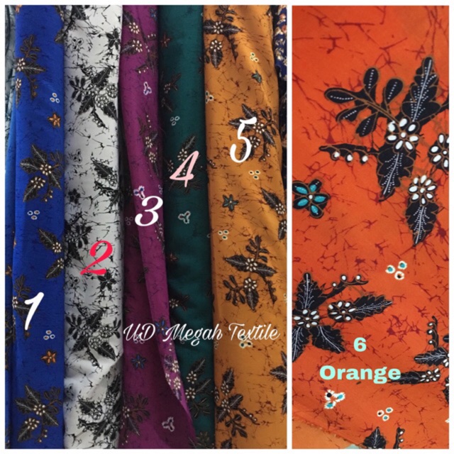 HARGA PER METER (B27) Kain Batik Halus motif Daun Pria Wanita (lb120) CCK atasan gamis bawahan baju 