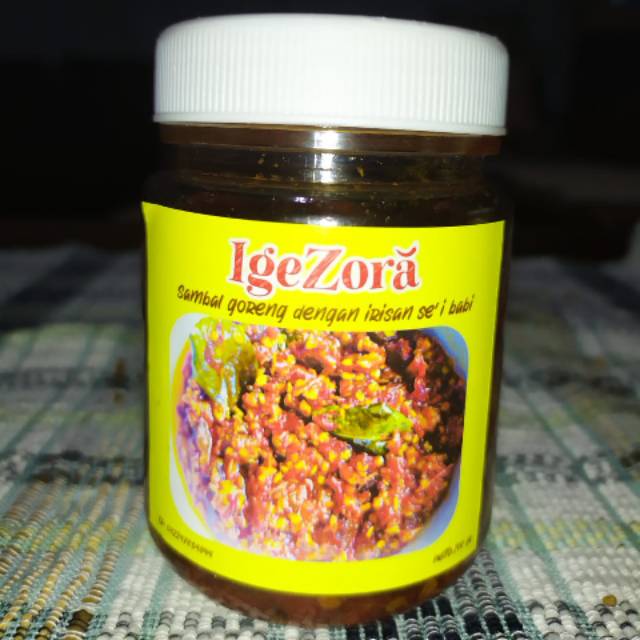 

Sambal Goreng Igezora dengan Irisan Se'i Babi khas NTT