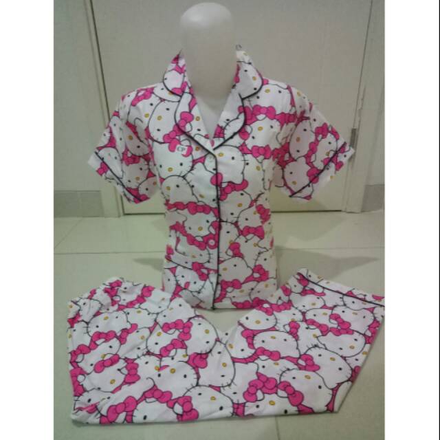 Piyama Cp.Kitty pink