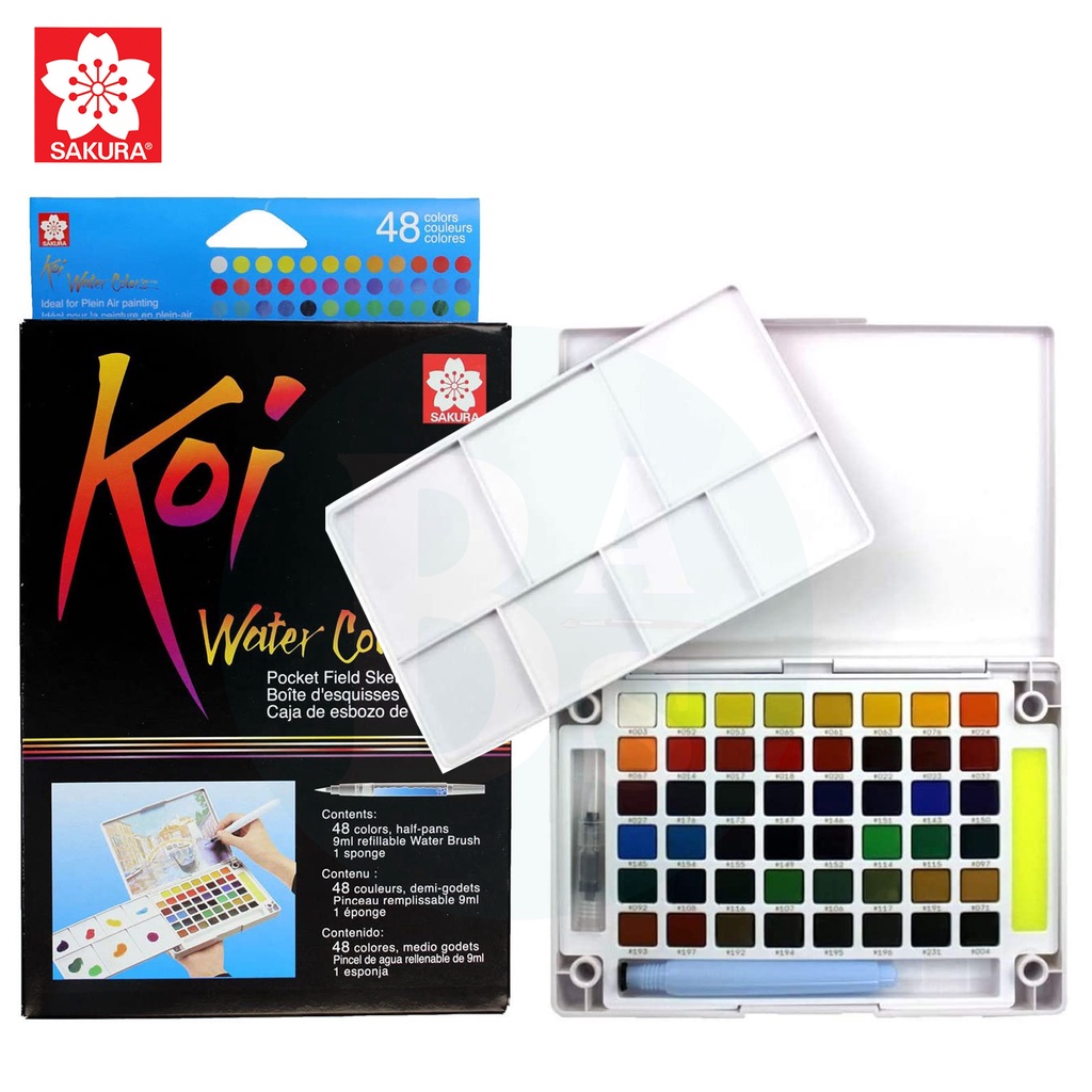 

Koi Watercolour Pocket Set 48 - Sakura