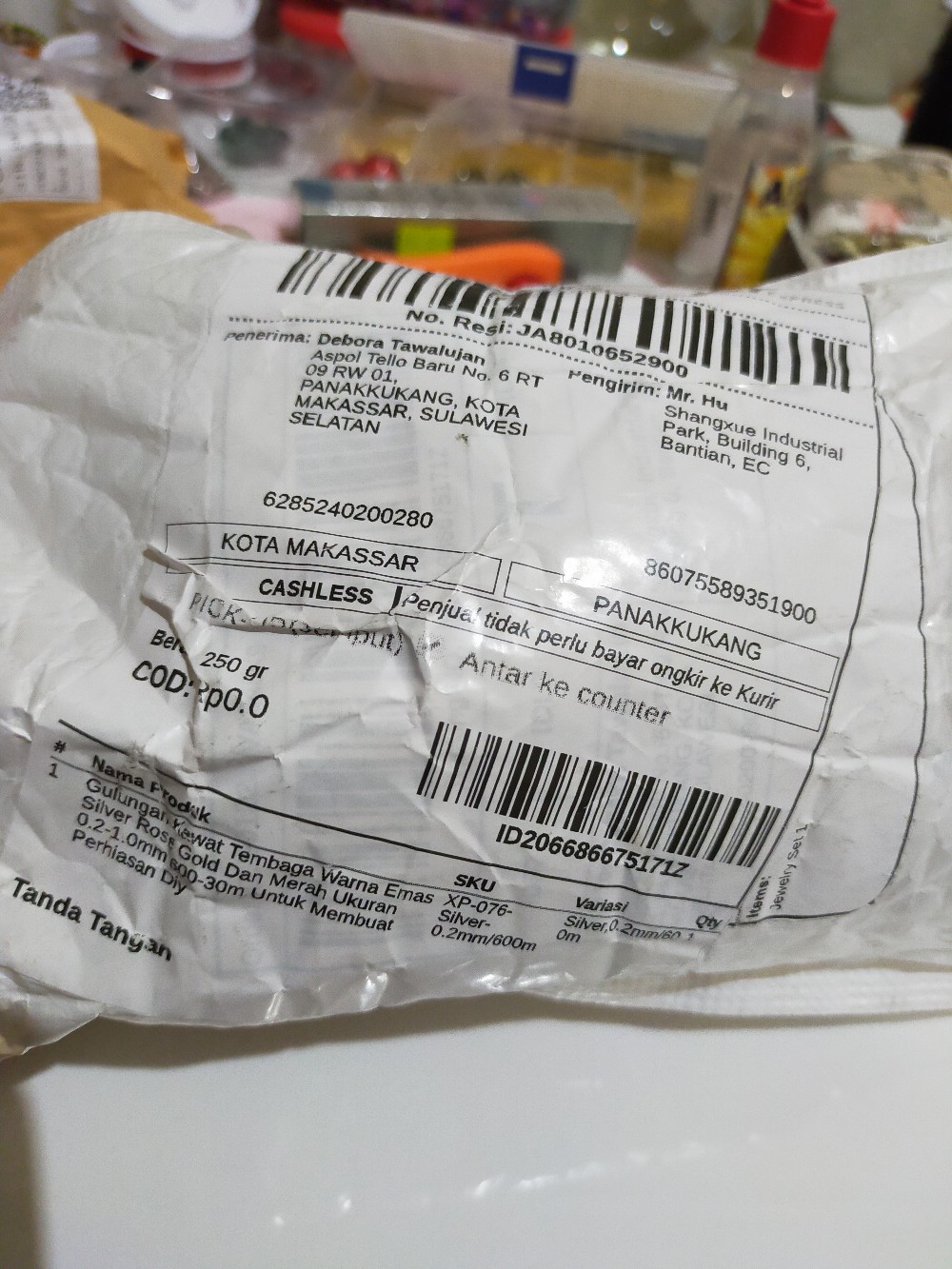 Gulungan Kawat Tembaga Warna Emas Silver Rose Gold Dan Merah Ukuran 0.2-1.0mm 600-30m Untuk Membuat Perhiasan Diy