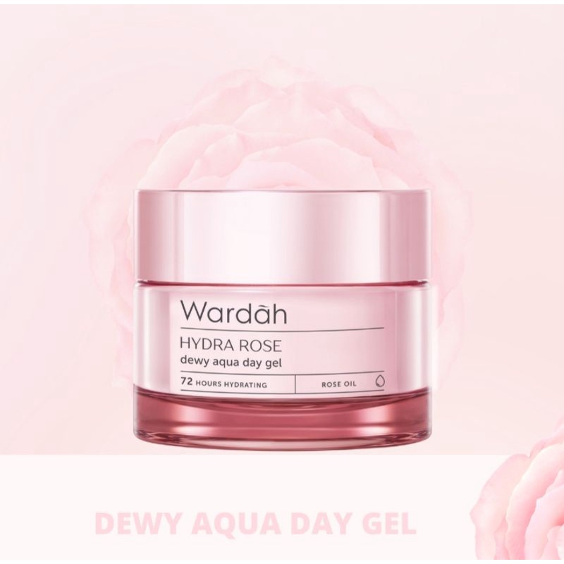 ☀️cahaya acc☀️WARDAH HYDRA ROSE DEWI AQUA DAY GEL 17ml