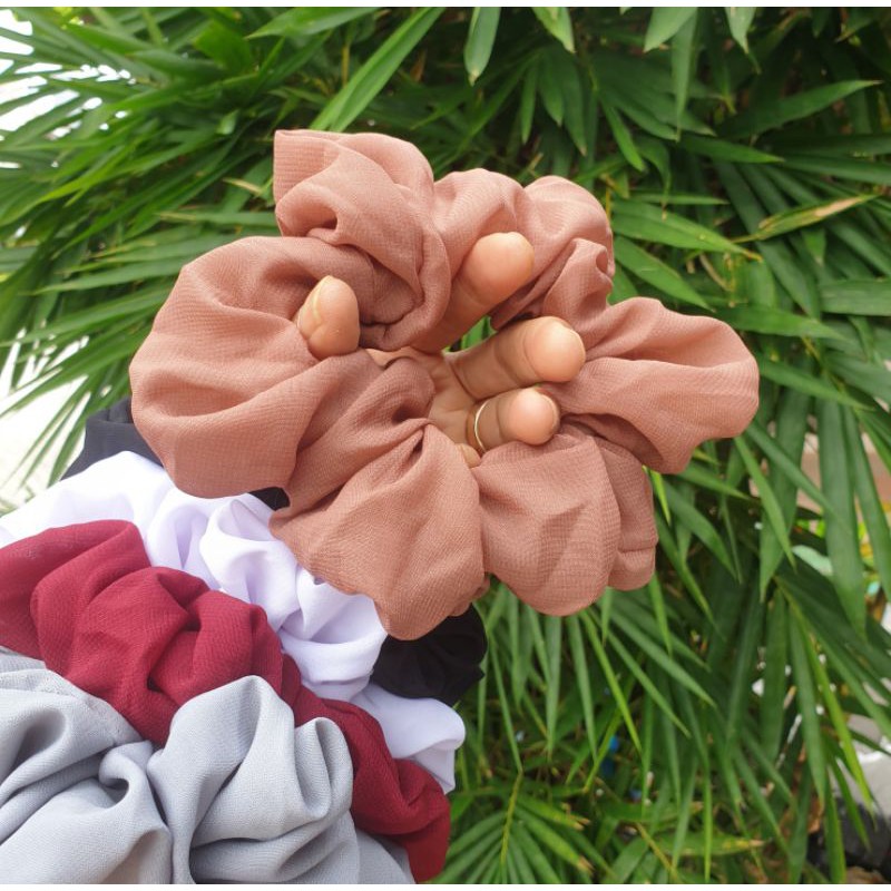 INNER KUNCIR HIJAB JUMBO/SCRUNCHIE BESAR CEPOL HIJAB