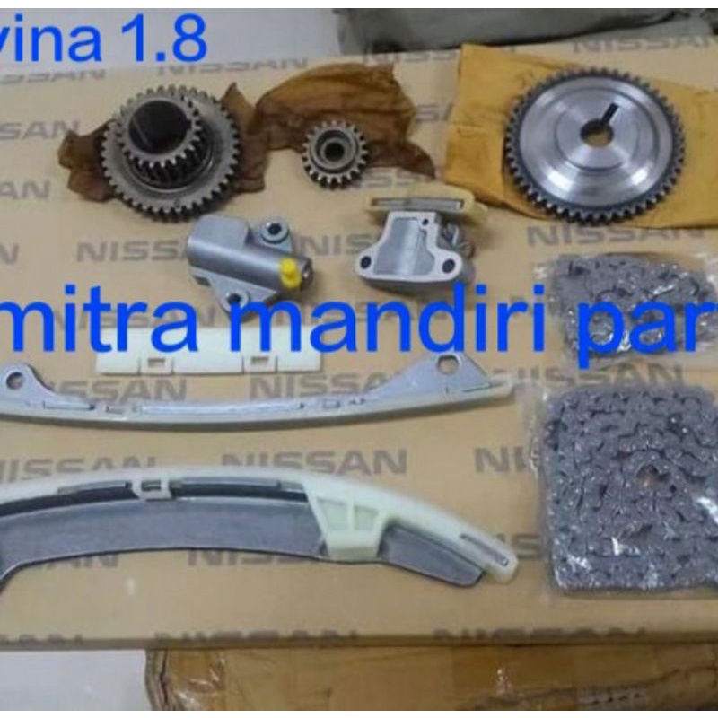 TIMING CHAIN SET RANTAI KETENG SET NISSAN LIVINA 1.8 XTRAIL T31 2.0