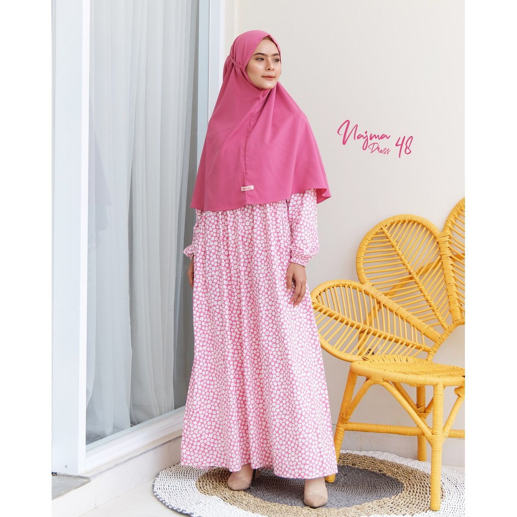 NAJMA DRESS || Gamis Code 32-51 (NEW MOTIF) by ATTIN