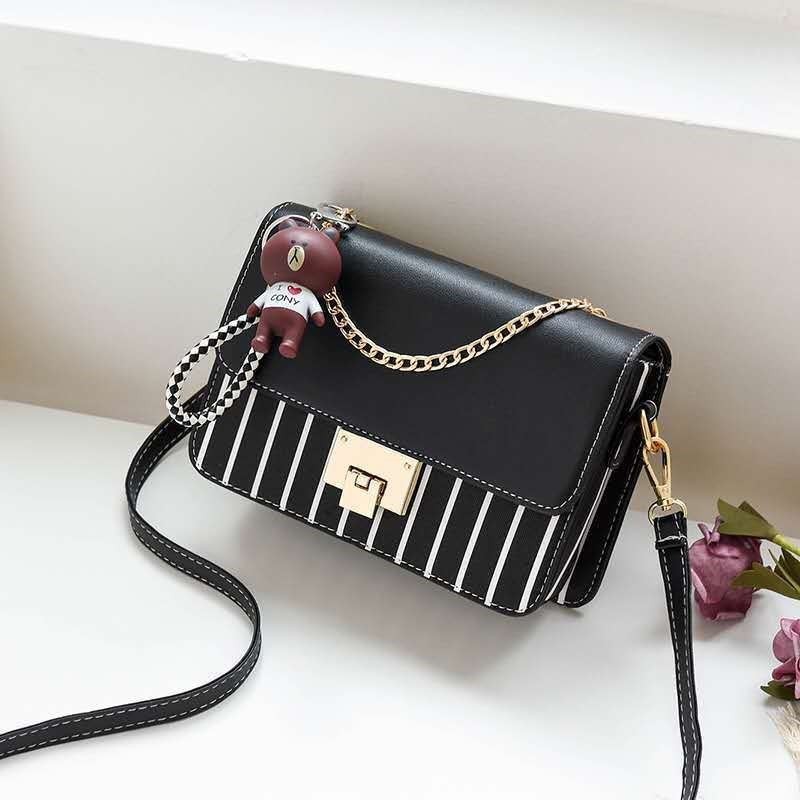 JT1882B Tas Selempang Modis Vertical Line Import