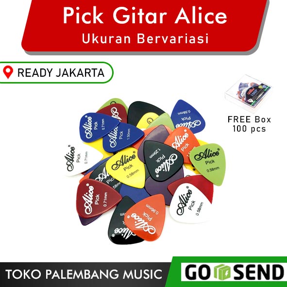 [SATUAN] Pick Gitar Alice Pick Gitar Pik Gitar Pemetik Gitar Akustik Klasik Elektrik