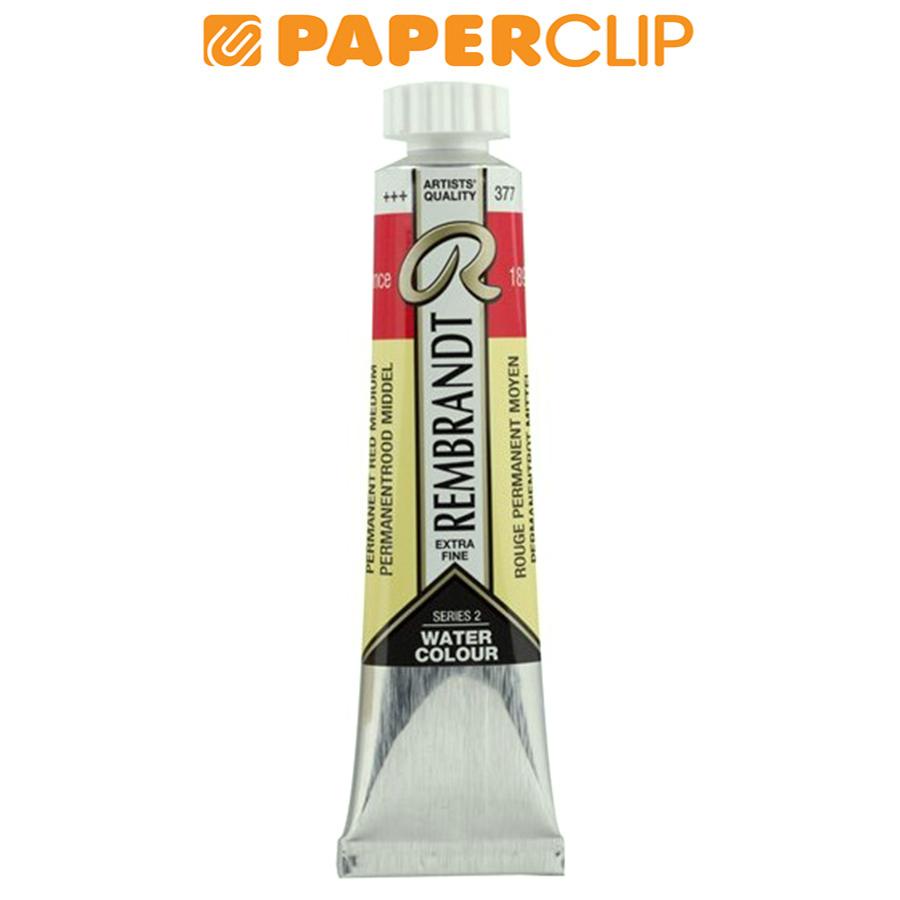 

WATERCOLOR REMBRANDT 05043770 20ML S2 PERMANENT RED MEDIUM