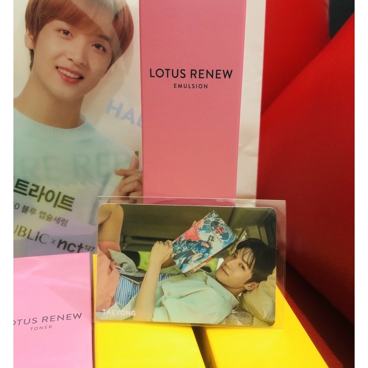 Nature Republic Nct127 Taeyong Pc + Lotus emulsion