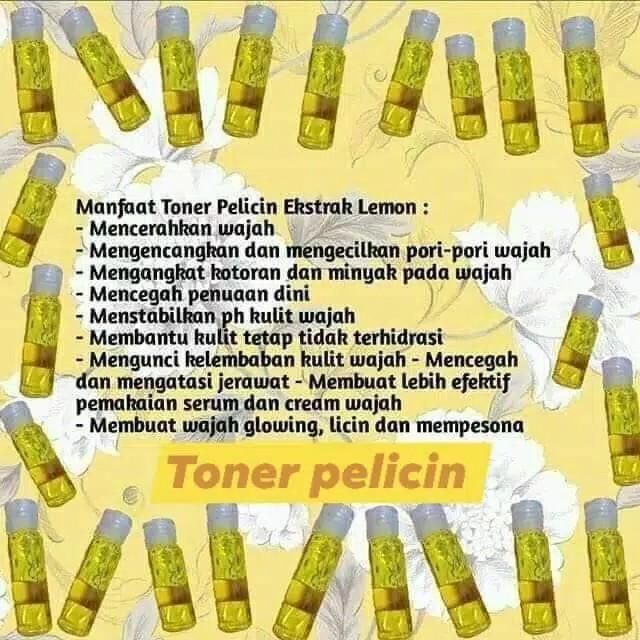 Cream SP Hitam Super UV Whitening Plus Toner Pelicin Wajah Ekstrak Lemon 60ml Original