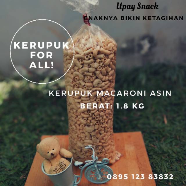 

Agen Cemilan Camilan Snack Kerupuk Krupuk Macaroni Gurih Renyah Grosir 1 BALL isi Banyak