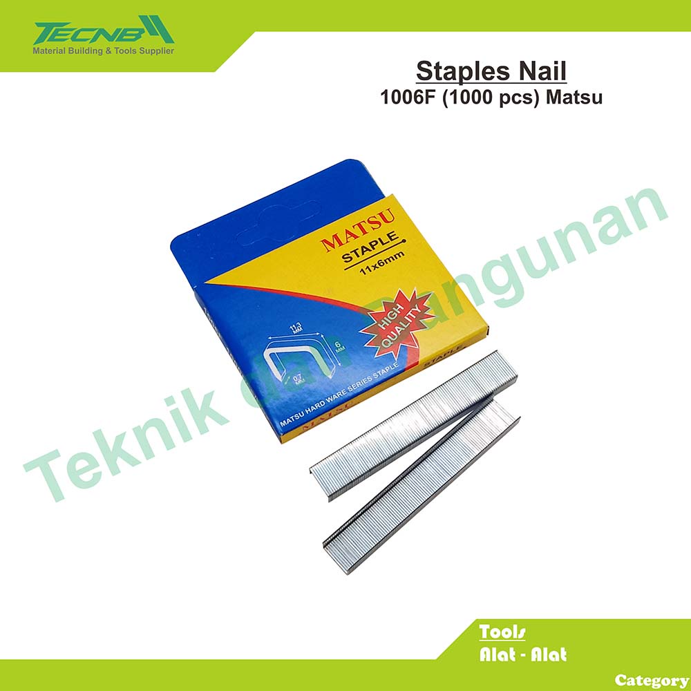 

Isi Paku Anak Staples Tembak Refill 1006F Matsu