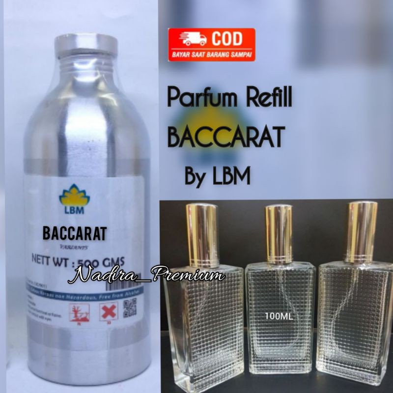 Parfum Refill Baccarat rouge 540 Parfum Isi Ulang Tahan lama