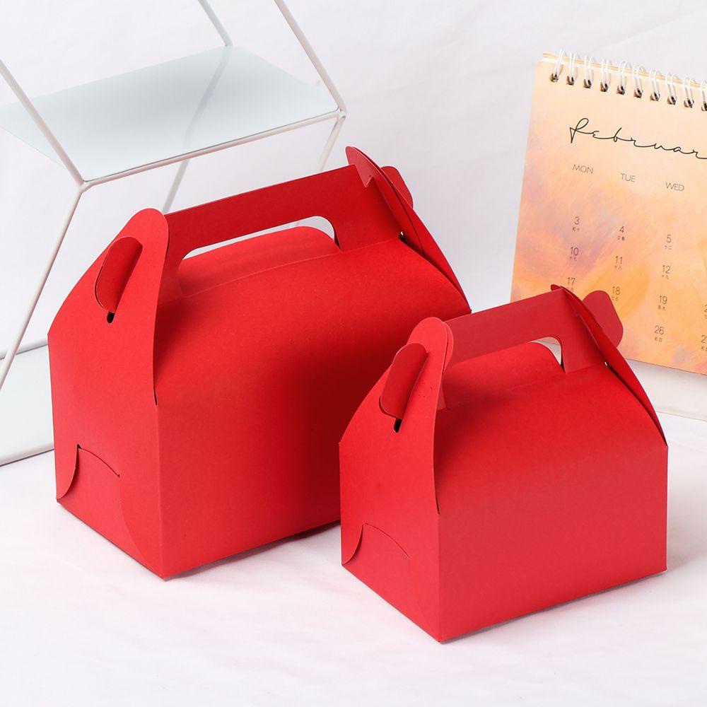 Suyo 5pcs Kotak Kemasan Kue / Makanan 5 Warna Untuk Dekorasi Natal / Ulang Tahun / Pernikahan