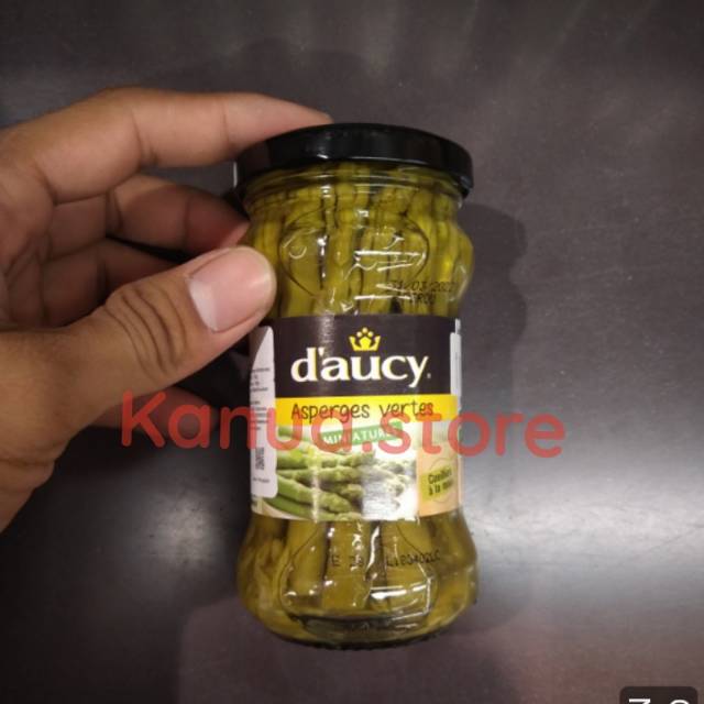 

Daucy small green asparagus 190gr