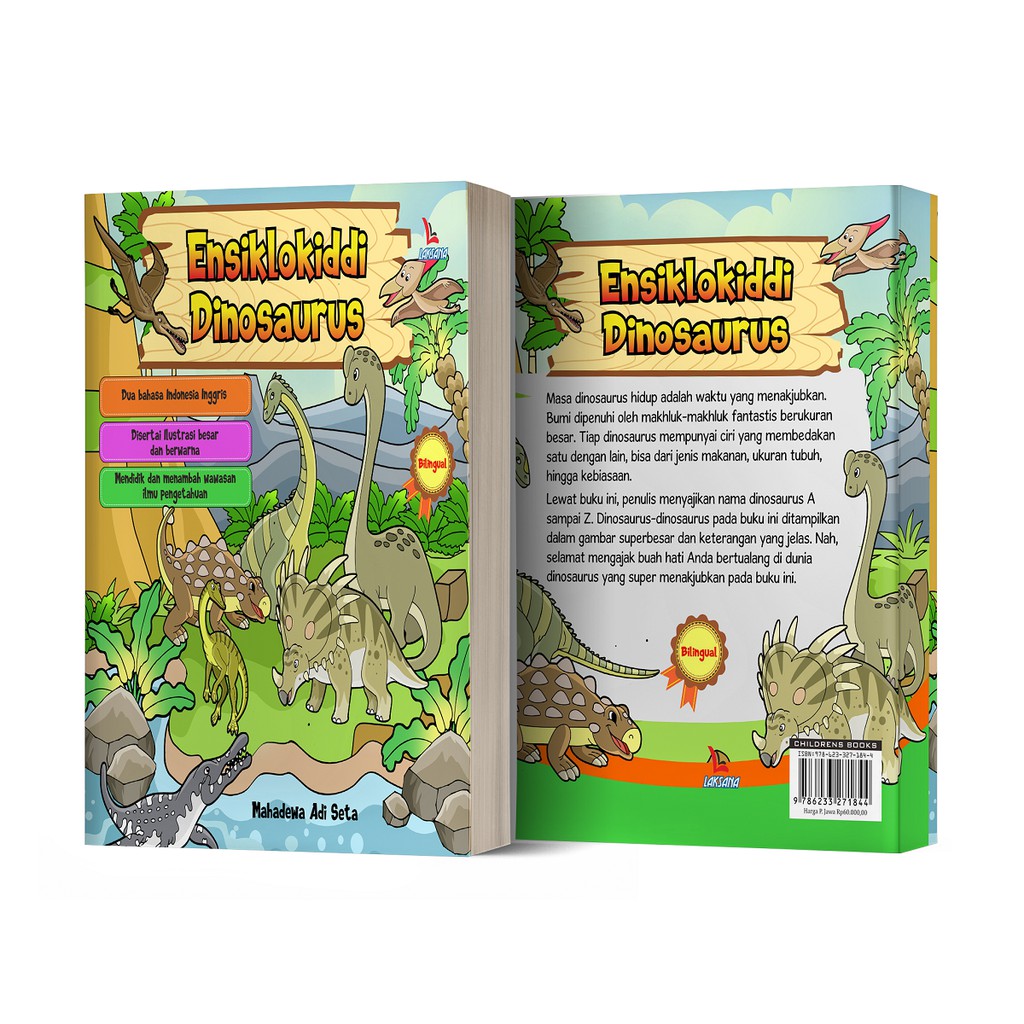 Buku Ensiklokiddi Dinosaurus - LAKSANA