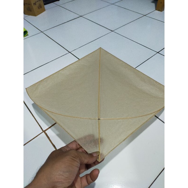 layangan seot bambu tamiang tali gigi bajing polos isi 25 layangan