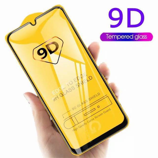 REDMI 7 7A REDMI 8 8A 8A PRO TEMPERED GLASS FULL LEM FULL COVER ANTI GORES KACA LIST HITAM, PELINDUN