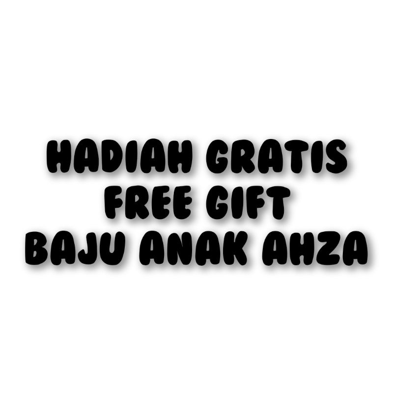 Hadiah Gratis Belanja Toko Baju Anak Ahza