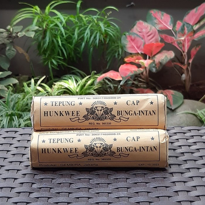 

NEW Tepung Hunkwee Cap Bunga Intan - 1 pcs