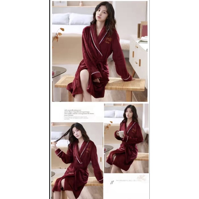 kimono handuk/kimono bahan brudu tebal import