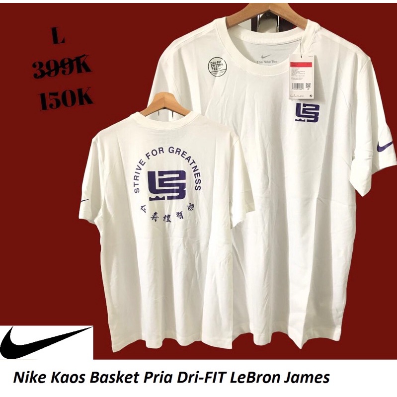 Nike kaos basket pria Original