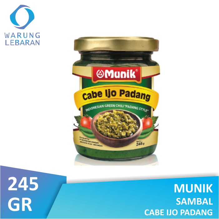

Munik Cabe Ijo Padang 245gr