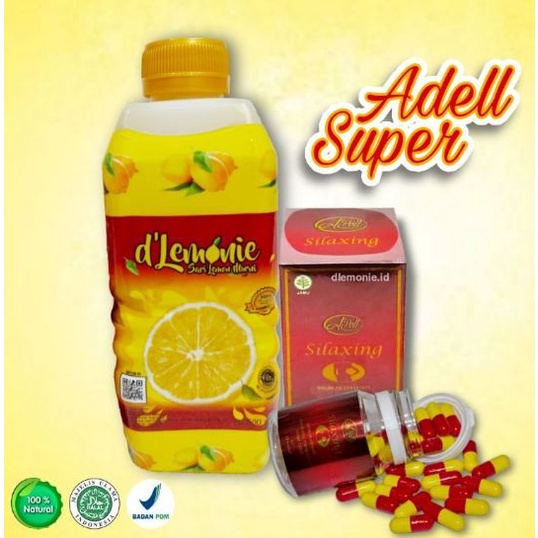 

DLEMONIE PAKET ADELL (1 DLEMONIE & 1 APELL SILAXING ISI 30 KAPSUL)