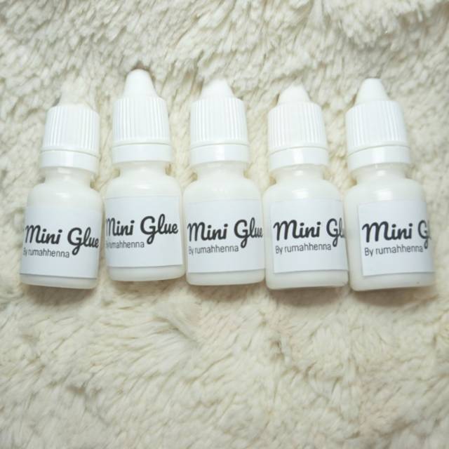 

[ BOTOL 10ML] lem glitter dan gems/ lem botol tetes 10ml