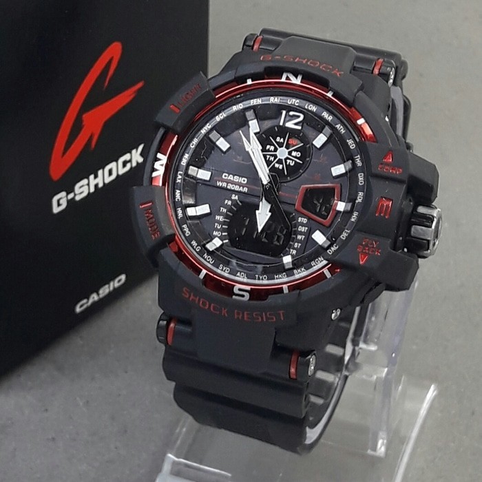 TERMURAH G SHOCK GWA 1100 GSHOCK GWA1100 LIST MERAH   Merah Berkualitas
