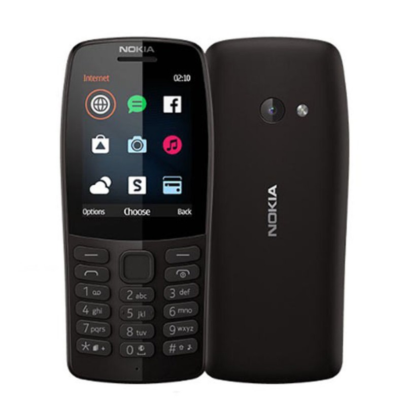Nokia 210 Black Garansi Resmi TAM 1 Tahun