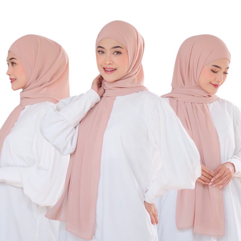 [NO LABEL] Pashmina Dewasa Ceruty Babydoll