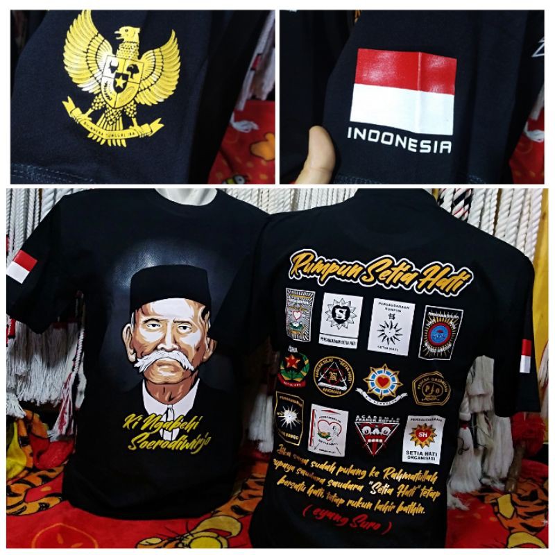 kaos rumpun setia hati,pencak silat Indonesia