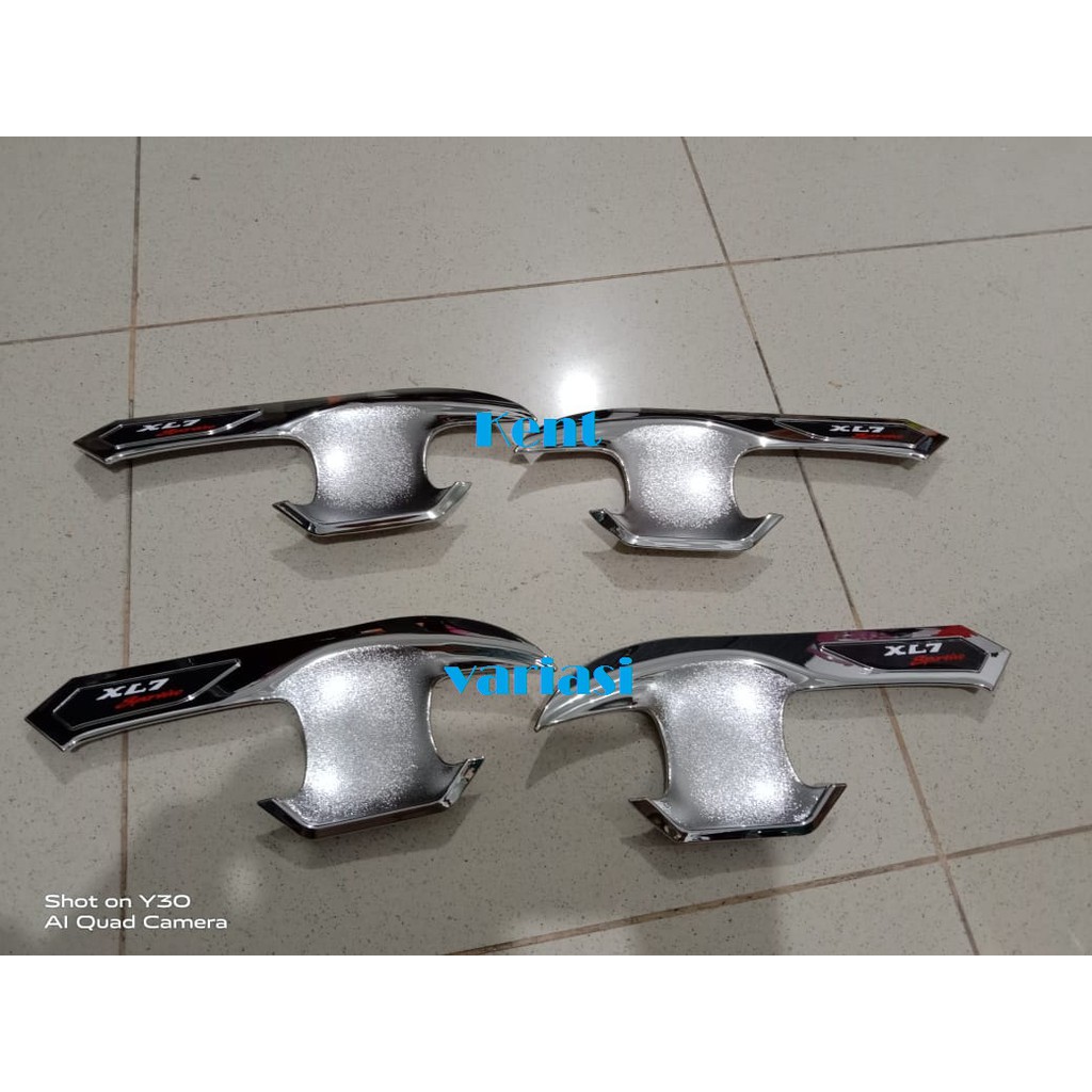 JSL Mangkok Pintu Ertiga XL7 Outer Handle Cover Sporty Chrome
