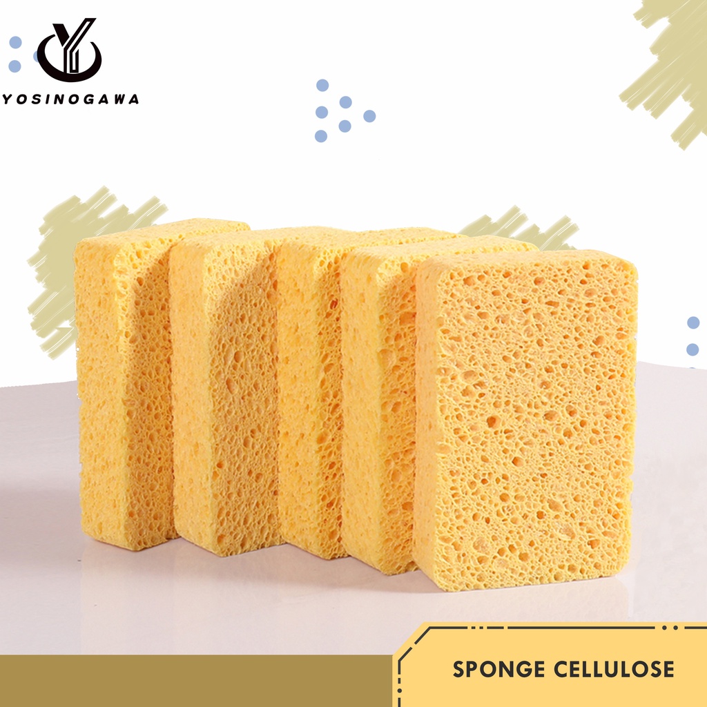 Spons Serbaguna/Sponge Busa Cuci Piring Unik&amp;Lucu-ANTI MINYAK-YOSINOGAWA