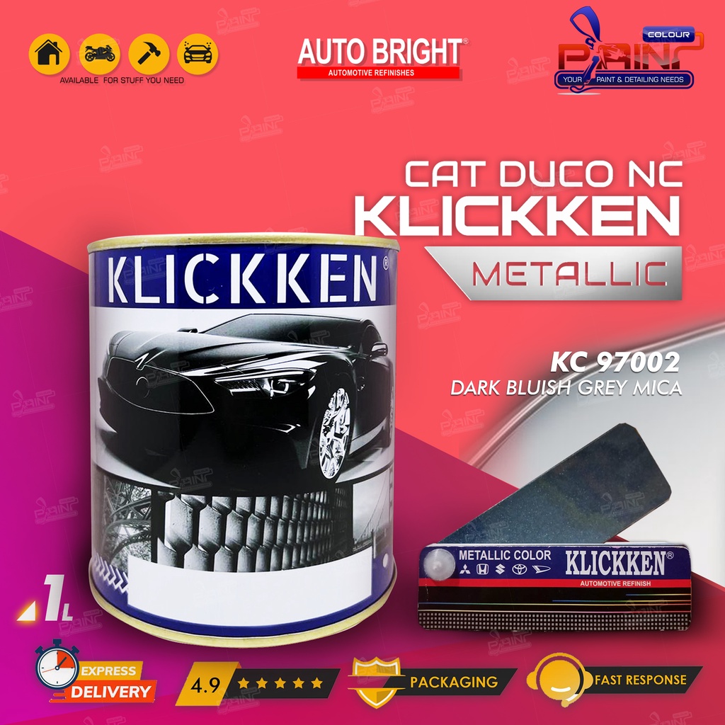 Cat Duco Metallic KLICKKEN METALLIC - KC 97002 DARK BLUISH GREY MICA