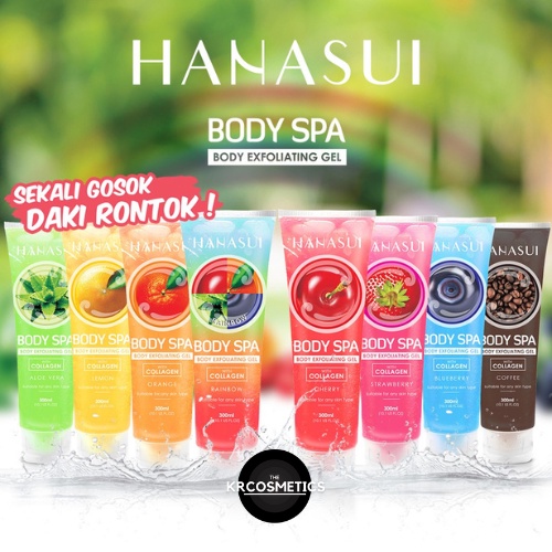 Hanasui Body Spa Exfoliating Gel - HANASUI PERONTOK DAKI