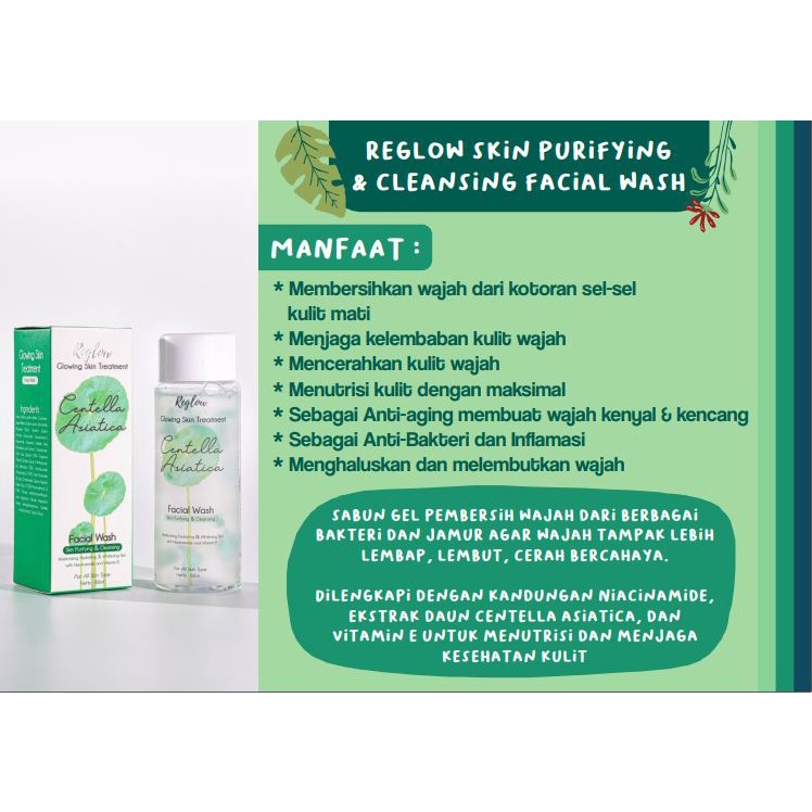 Reglow Skincare Original Paket Perawatan Wajah Glowing BPOM