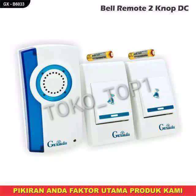 BELL PINTU RUMAH TANPA KABEL (2REMOT) DC / AC