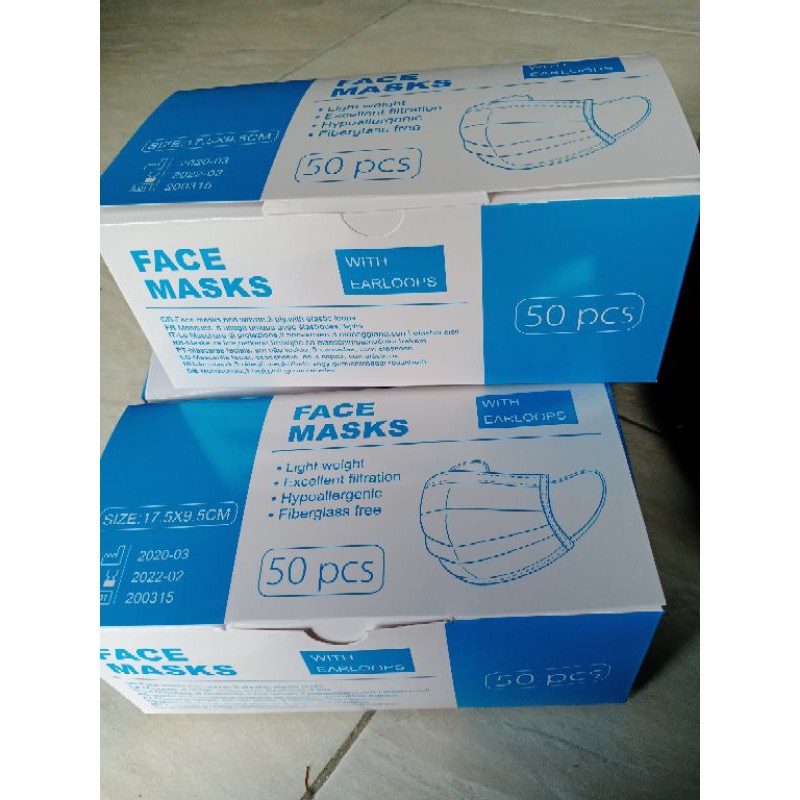 MASKER MEDIS 3 PLY MASKER EARLOP