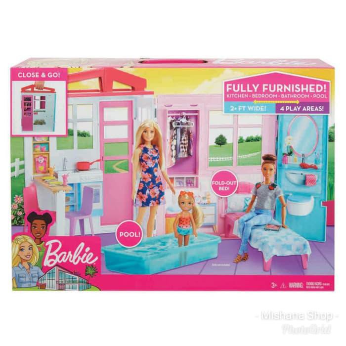 barbie bathroom and bedroom