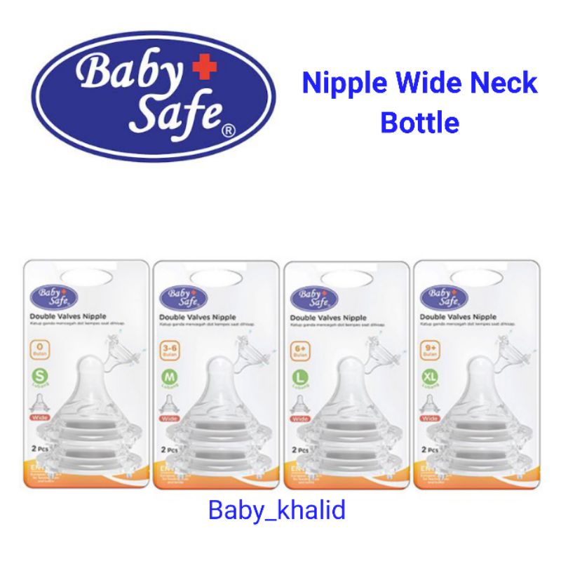 Nipple For Baby Safe Wide Neck