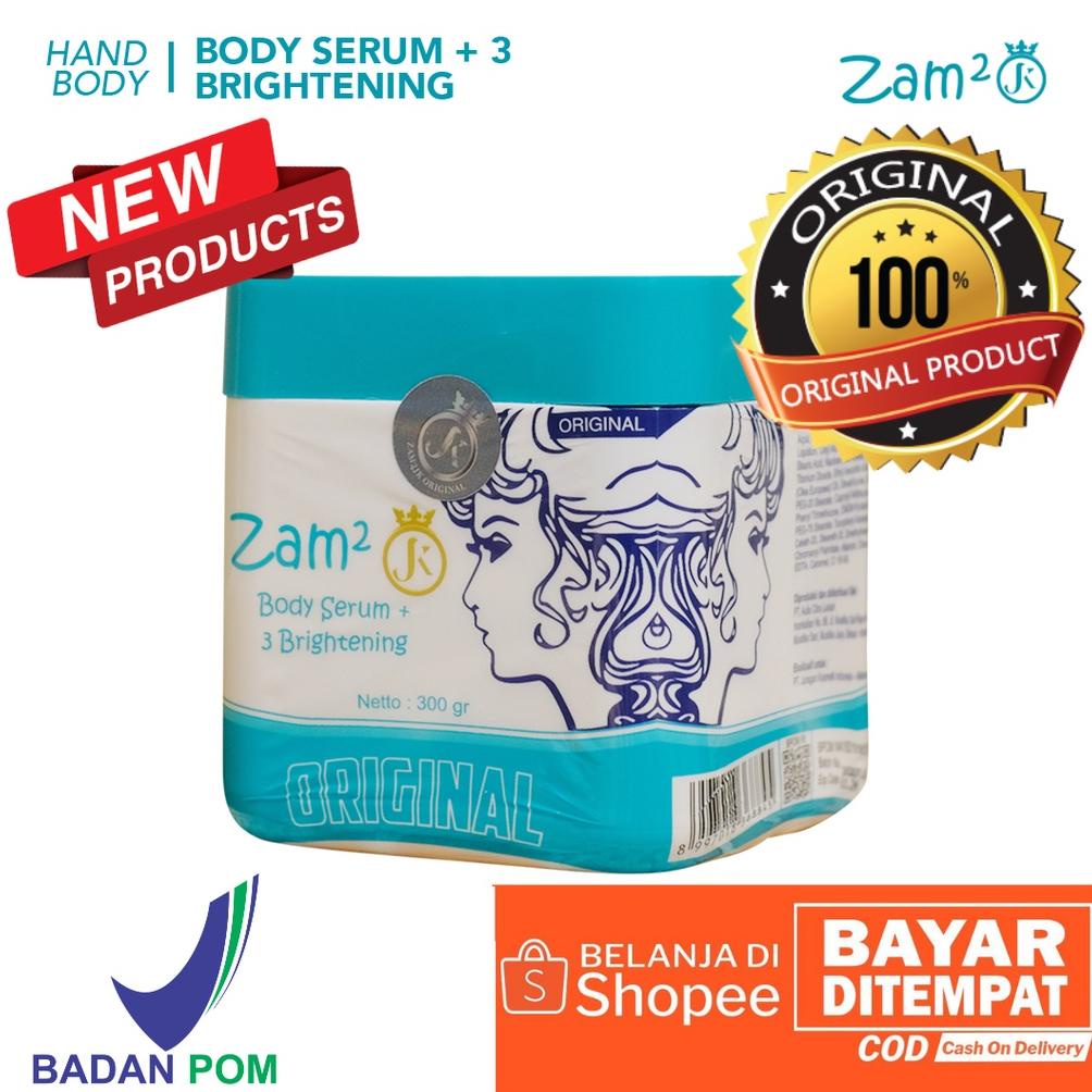 Handbody Pemutih Zamzam Jk (Bpom Na18210108192) I Original I Lotion Pemutih Badan Zamzam