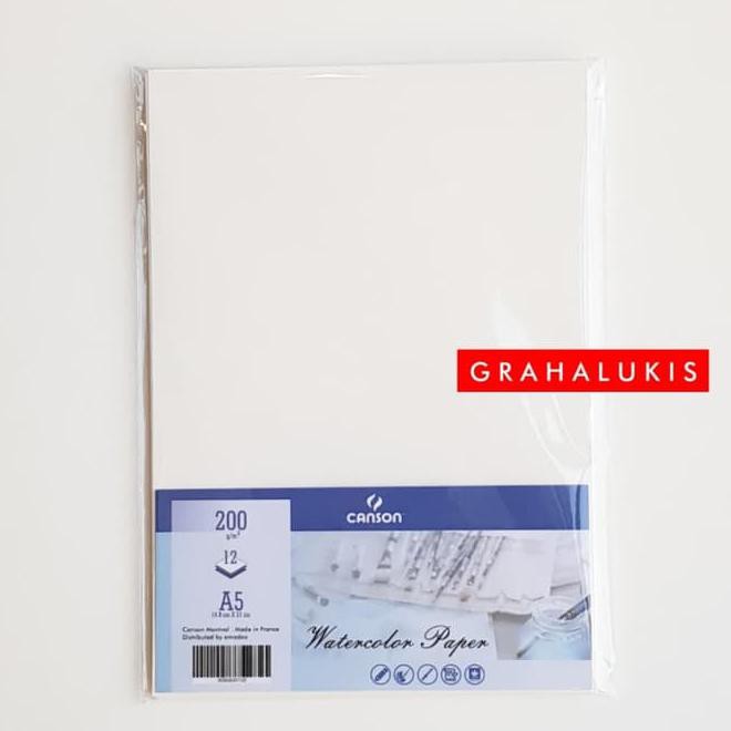 

Canson Watercolor Paper A5 200Gsm Best Seller