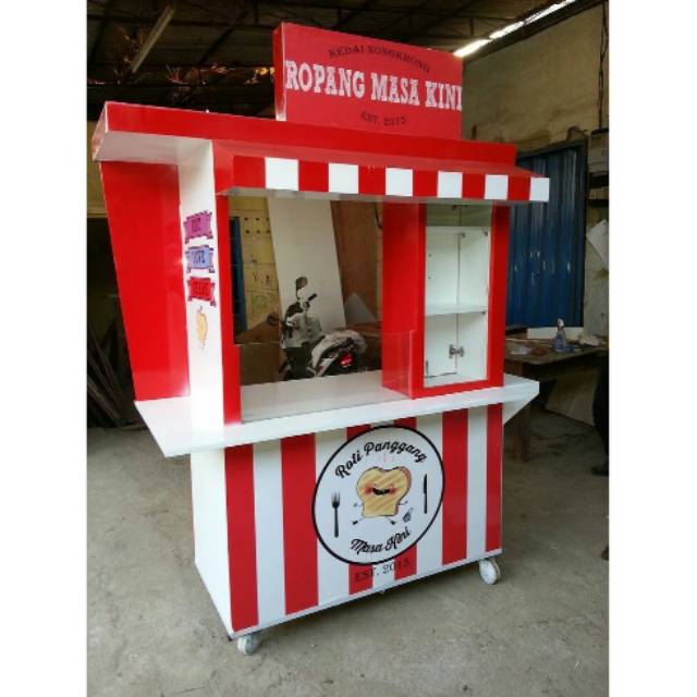 Rombong kayu,multiplek hpl